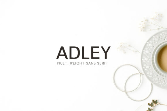 Adley Family: A Modern Sans Serif Font for Editorial Projects