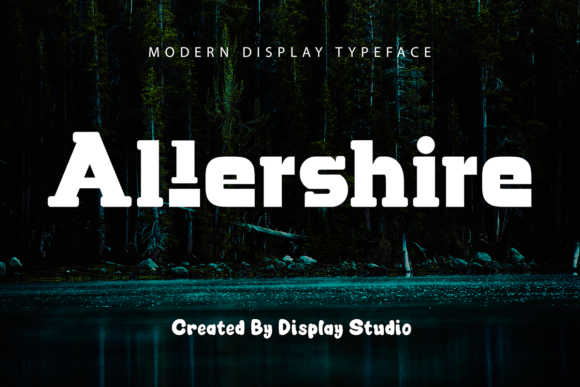 Allershire Serif Font for Modern Branding