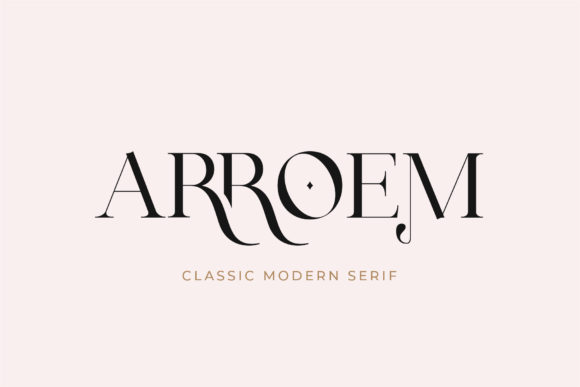 Arroem: A Modern Serif Font for Polished Web Designs