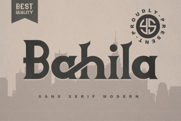 Bahila: A Bold Serif Font That Boosts Brand Identity