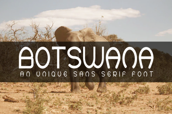 Botswana: A Modern Sans Serif Font for Web Design