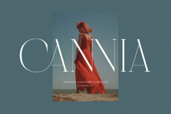 Cannia Ligature Typeface for Modern Branding