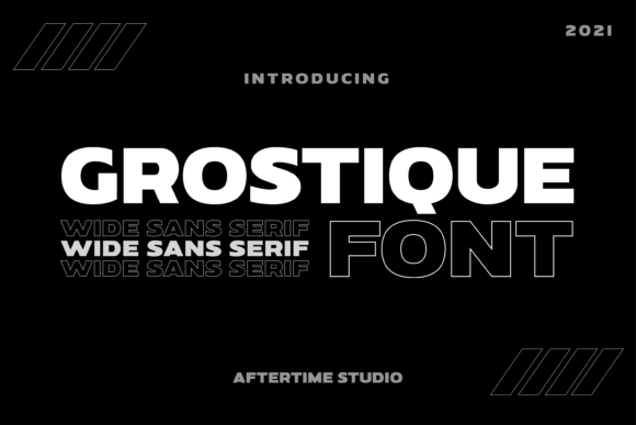 Choosing Grostique for a Bold Web Design