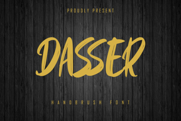 Dasser: A Modern Handwritten Font for Editorial Design