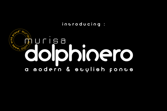 Dolphinero: A Modern Sans Serif Font for Digital Marketing