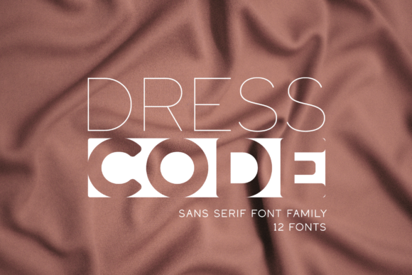 Dress Code: A Modern Sans Serif Font for Digital Marketing