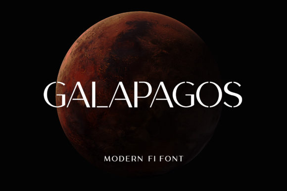 Galapagos Font Review for Futuristic Branding