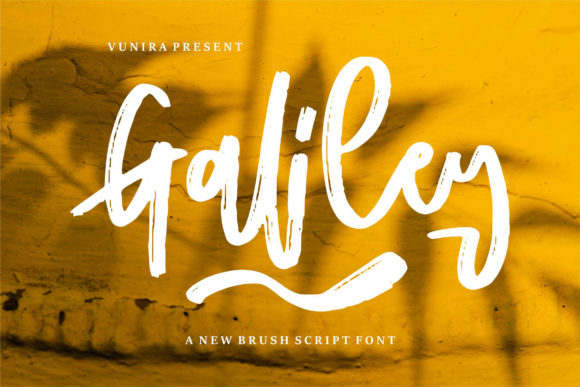 Galiley: A Modern Script Font for Dynamic Campaigns