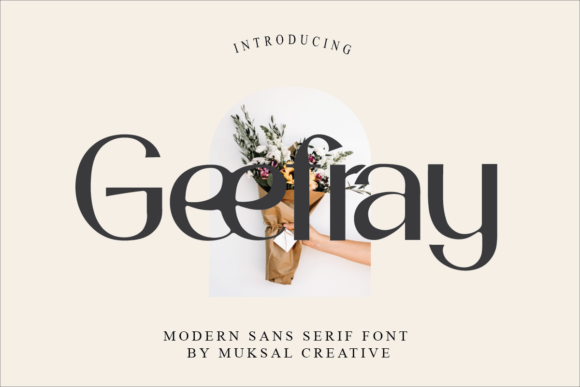 Geefray: A Modern Sans Serif Font for Digital Branding