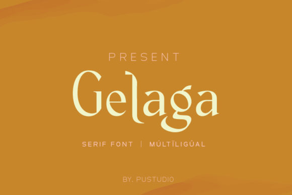 Gelaga Serif Font for Modern Editorial Design