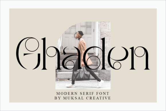 Ghaden: A Stylish Serif Font for Small Business Branding