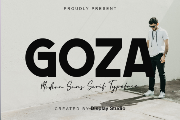 Goza: A Bold Sans Serif Font for Web Design