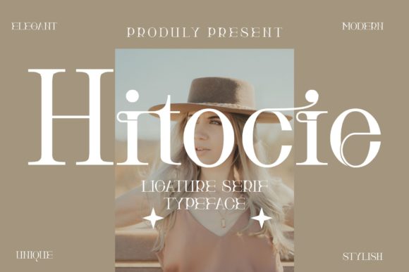 Hitocie Serif Font for Handmade Creations