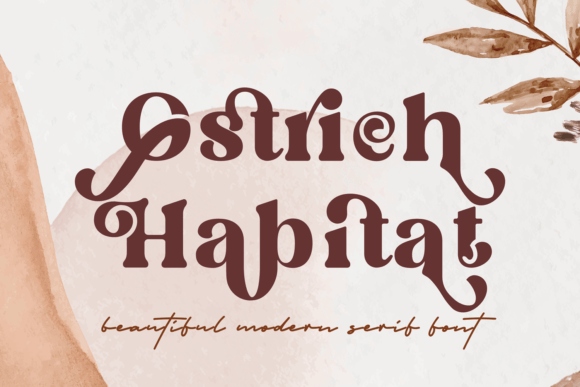 How Ostrich Habitat Elevates Campaign Design with Sophisticated Typography