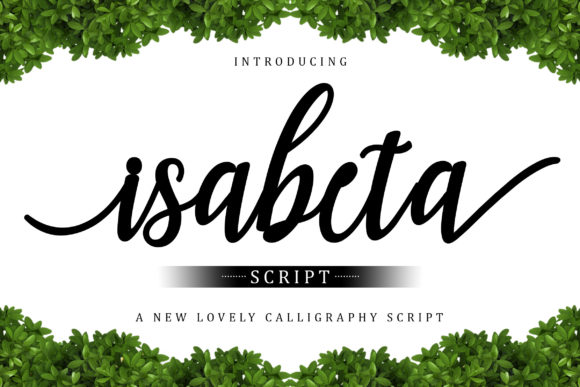Isabeta: A Modern Handwritten Font for Editorial Design