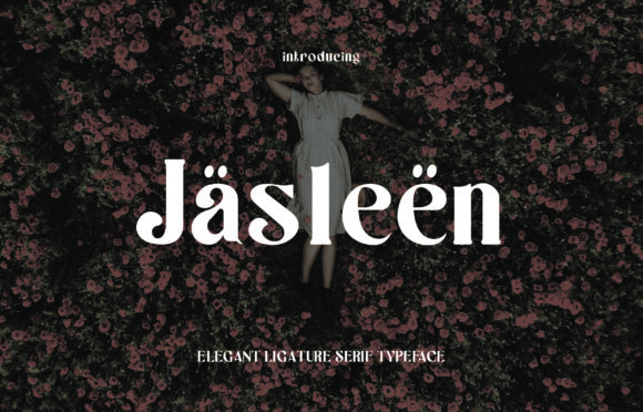 Jasleen: A Bold Serif Font for Modern Branding