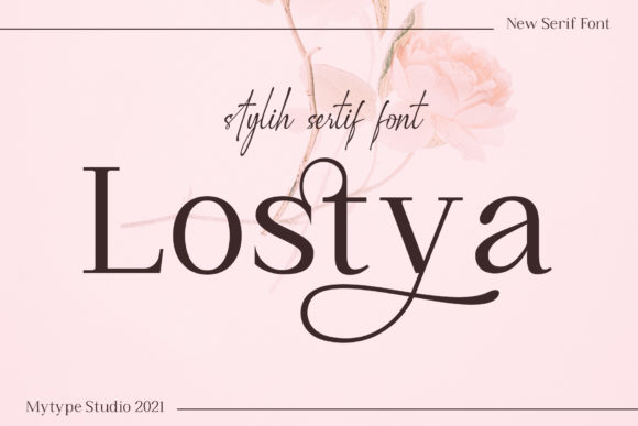 Lostya: A Serif Font That Elevates Brand Campaigns