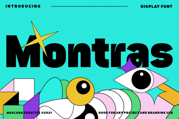 Montras: A Modern Sans Serif Font for Bold Branding