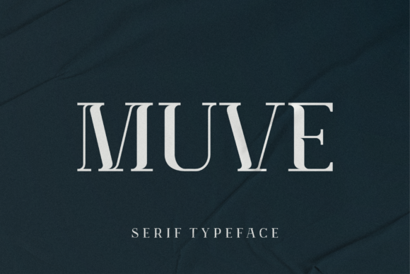 Muve Serif Font for Modern Campaign Design