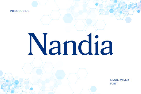 Nandia Serif Font for Modern Campaigns