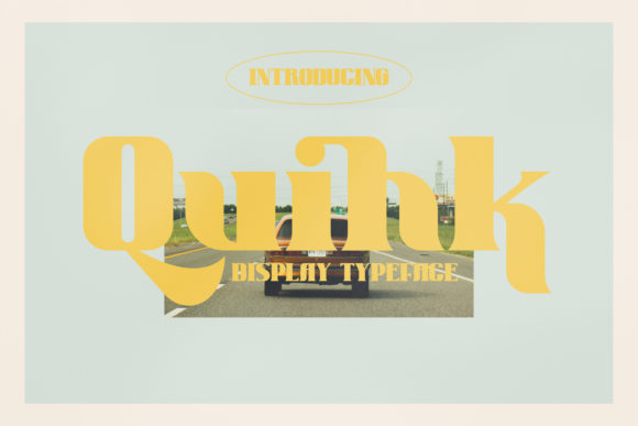 Quihk: A Modern Serif Font for Elegant Branding