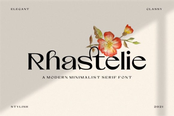 Rhastelie: A Serif Font for Modern Campaigns