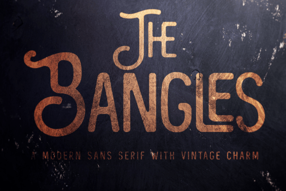 The Bangles: A Modern Sans Serif Font for Clearer Campaigns