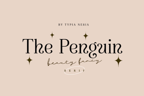 The Penguin: A Serif Font for Modern Branding and Campaigns