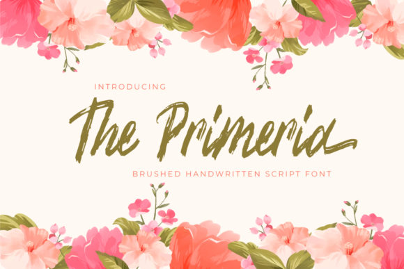 The Primeria: A Modern Handwritten Script Font for Editorial Design